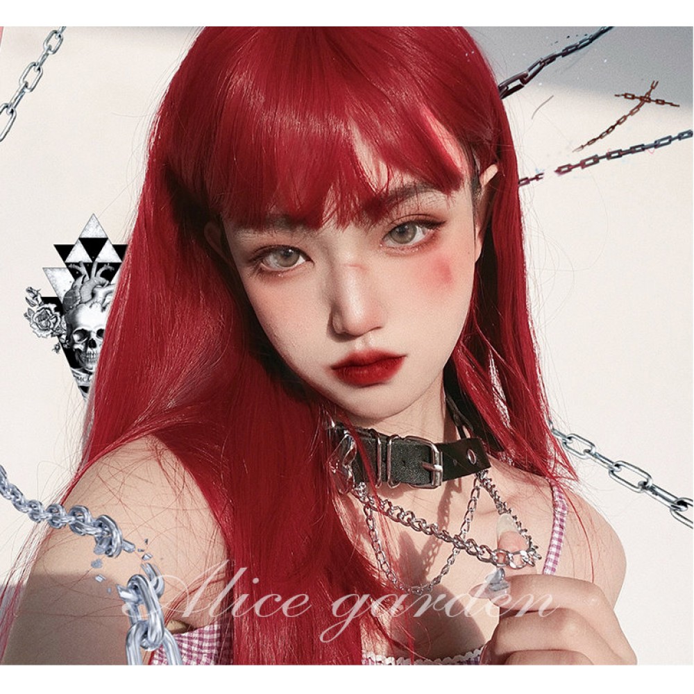 Redmoon Lolita Red Color Wig (WIG64)