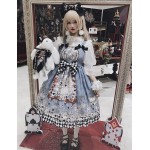Diamond Honey Mourning Alice Gothic Lolita Dress JSK (DH191)