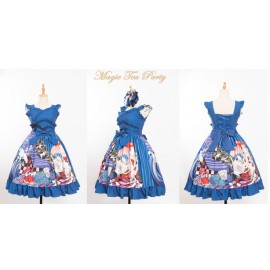Magic Tea Party Japanese Alice Lolita Dress JSK (MP105)