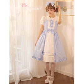 Magic Tea Party Sweet Classic Plaid Lolita Dress JSK (MP71)