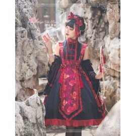 Magic Tea Party Fish in Dream Qi Lolita Dress OP (MP75)