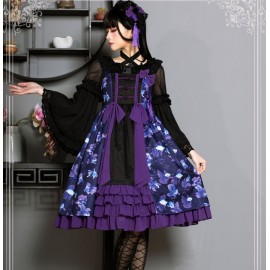 Magic Tea Party Fish in Dream Qi Lolita Dress JSK (MP76)