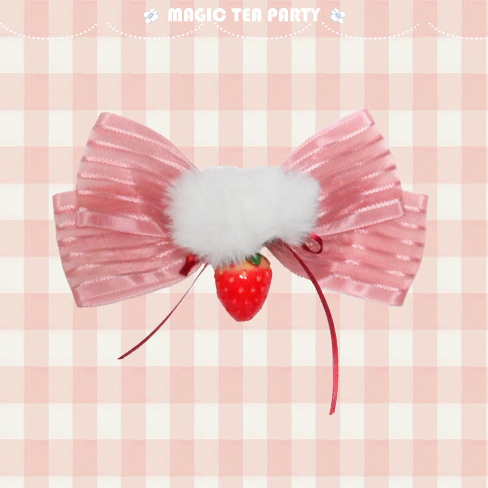Magic Tea Party Strawberry Sheep Lolita Hair Clip (MP124)