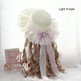 Country Lolita Style Straw Hat (LG05)