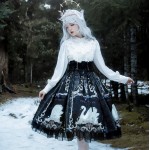 The Swan Classic Lolita Style Skirt SK (LSK02)