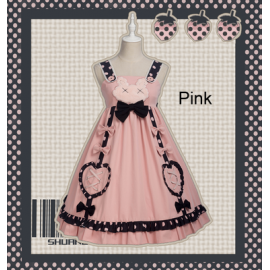 Sweet Heart Rabbit Sweet Lolita Style Dress JSK (ZM01)