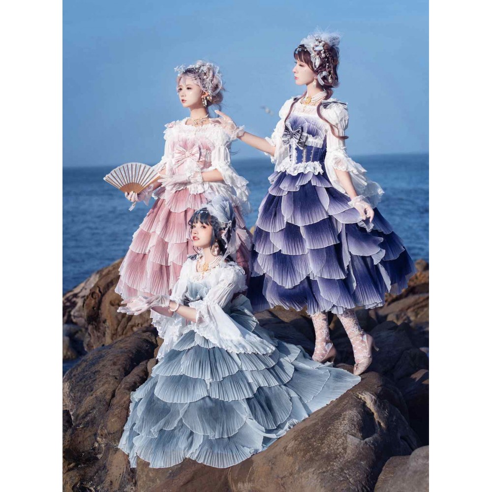 Fish Scales Classic Lolita Dress JSK by Elpress L (EL01)