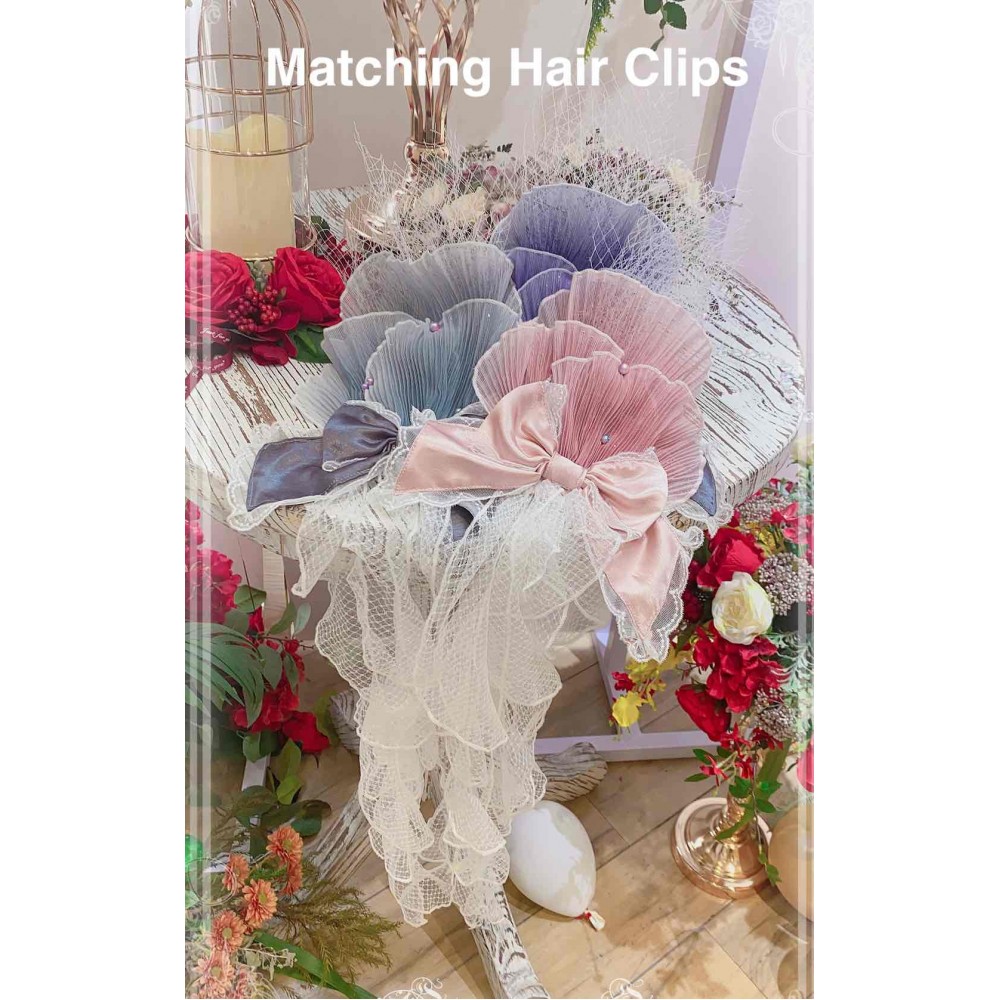 Fish Scales Classic Lolita Hair Clip / Headband by Elpress L (EL03)