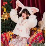 Dreaming Rabbit Ears Lolita Fleece Jacket (KJ04)