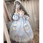Donuts Rabbit Lolita Style Dress (DJ16)