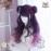 Luna Purple Double Bun Gradient Lolita Wig (PG04)