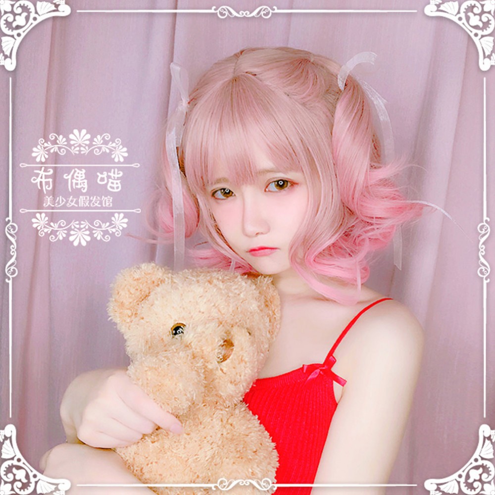 Sakura Short Curly Wig (PG10)