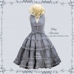Tiny Garden College School Style Lolita Vest & Skirt Set (TG02)