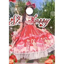 Strawberry Cake Lolita Style Dress JSK (WS08)