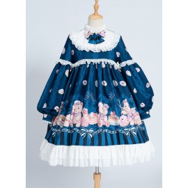 Nurse bear sweet lolita dress OP by OCELOT (OT01)