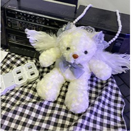 Angel Wings Teddy Bear Lolita Shoulder Bag (HA17)