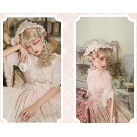 Flowers Museum Classic Lolita Style Bonnet (KJ23)