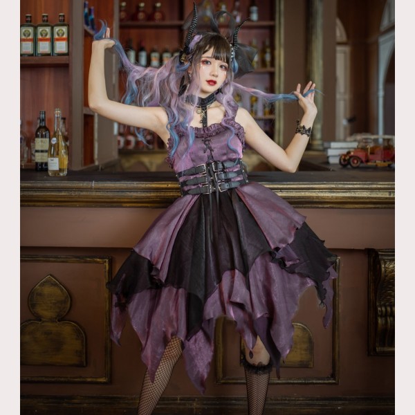 gothic lolita purple