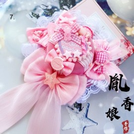 Handmade Sweet Lolita Mini Top Hat Hair Clip (AN06)