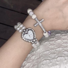 Gothic Lolita Style Watch & Bracelet Set (SC01)