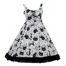 Diamond Cat Gothic Lolita Dress JSK by AnnieParcel (AP01)