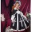 Cross Deed Gothic Lolita Dress OP + Cloak Set (AP04)