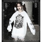 Sleepwalking Alice Gothic Hoodie by Blood Supply (BSY6)