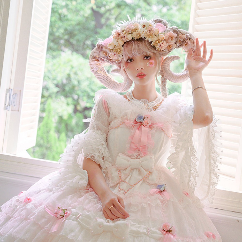 Serenade Classic Lolita Style Blouse by Cat Fairy (CF03)
