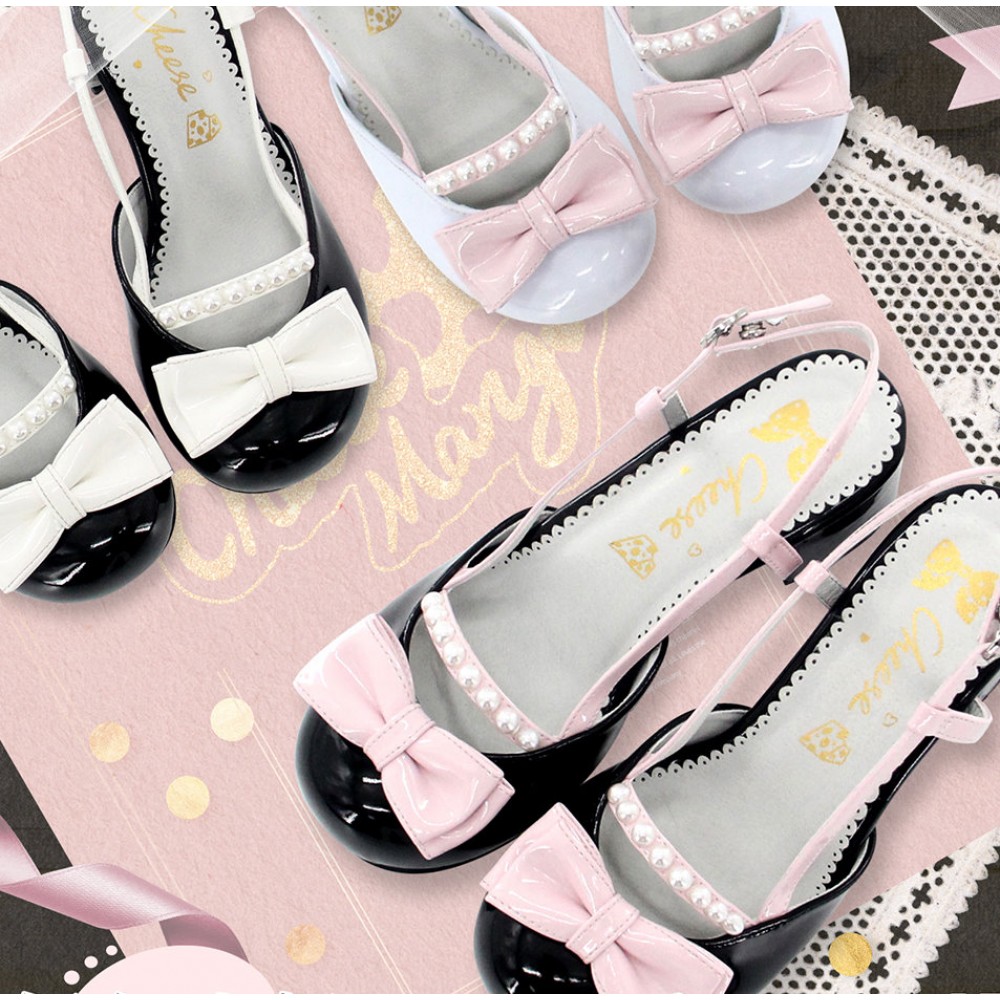 Miss Pell Lolita High Heels Shoes By Cheese Mango (CMM01)