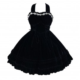 Princess Escape Velvet Lolita Dress JSK by Diamond Honey (DH99)