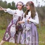 Magic Tea Party Princess Grape Lolita Dress JSK (MP126)