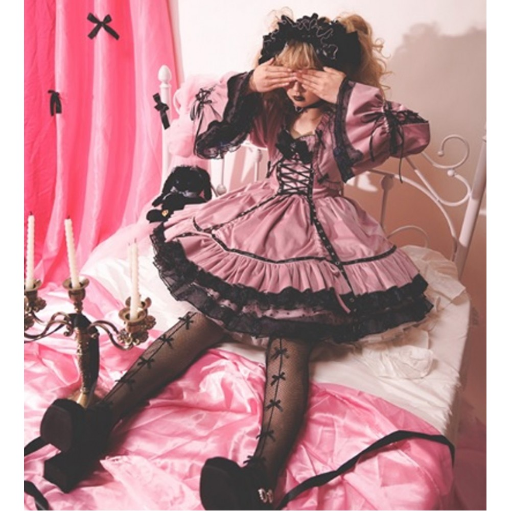 Magic Heart Lock Girdle Dress - Shop PUNK RAVE One Piece Dresses - Pinkoi