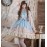 Time Memory Lolita Style Dress JSK & Hair Clip Set by JingYueFang (YJ17)