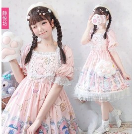 The Angel Sweet Lolita Style Dress OP by JingYueFang (YJ20)