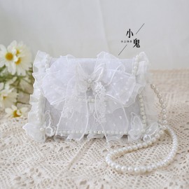 Vintage Butterfly Lace Lolita Handbag (LG46)