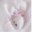 Fairy Kei Kawaii Bunny Ears Headband + 19 Hair Clips Set (LG29)