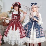 Luxuriant Flowers Lolita Style Dress JSK by Lolitimes (KJ55)