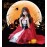 Halloween Vampire Witch Dress + Cape Set (JYF08)