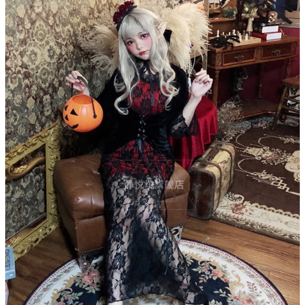 Halloween Vampire Queen Lolita Dress (JYF13)
