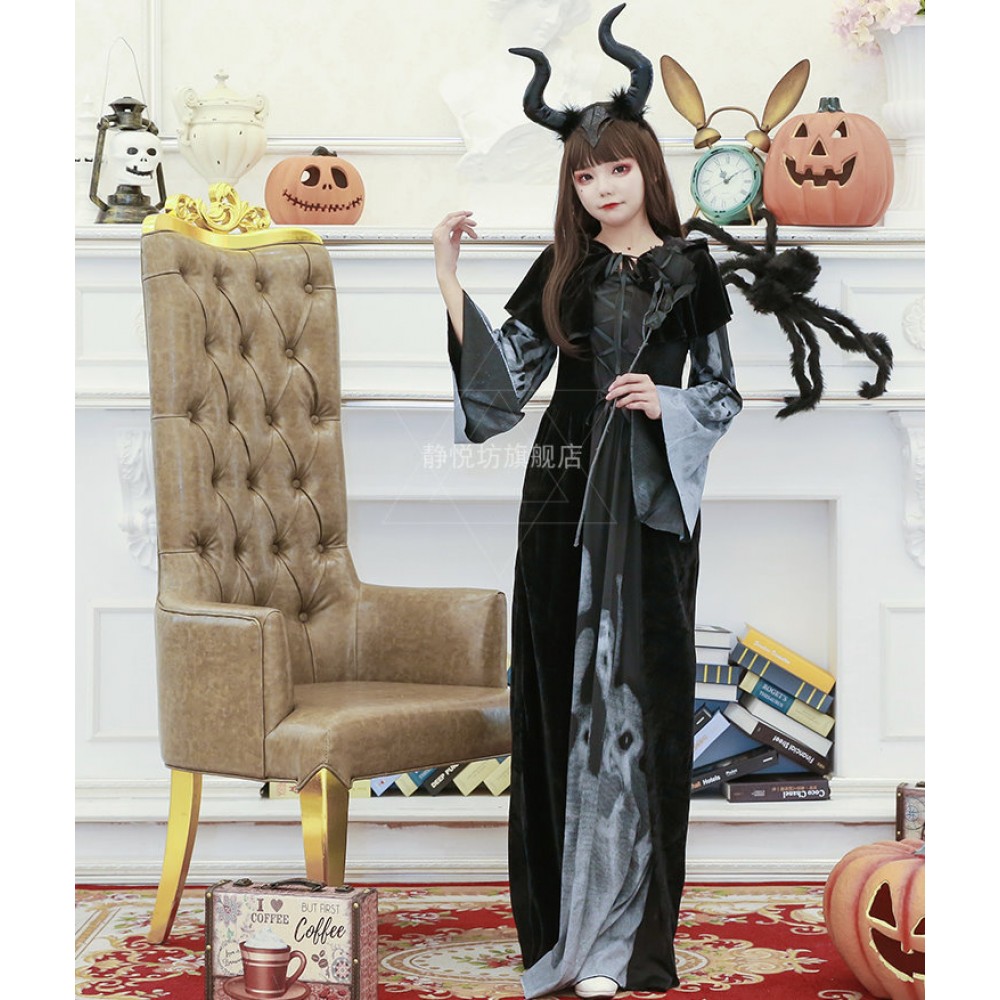 Halloween Skullgirls Lolita Dress (JYF19)