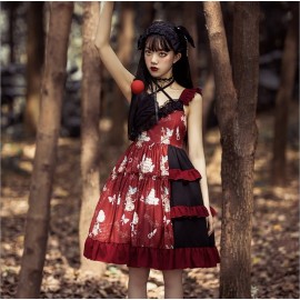 Caged Bird Sweet Lolita Style Dress JSK (KJ37)