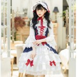 Dusk Snow Sweet Lolita Style Dress JSK (KJ47)