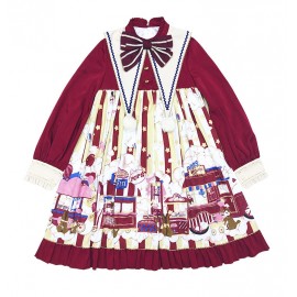 Popcorn Sweet Lolita Style Dress OP by Mewroco (MRO1)
