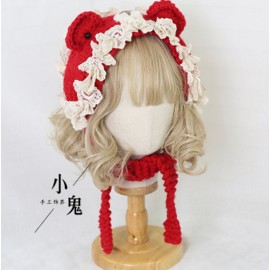 Bear Ears Lolita style Knitted Hat (LG14)