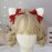 Cat Ears Bowknot Lolita Hair Clips (LG23)