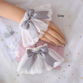 Multicolor Bowknot Lolita Wrist Cuffs (LG28)