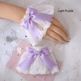 Multicolor Bowknot Lolita Wrist Cuffs (LG28)