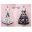 Cat Poker Double-sided Sweet Lolita Style Dress JSK (PS03)