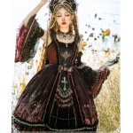 The Eye Of Red Heart Gothic Lolita Dress JSK / Full Set (SF03)