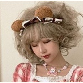 Stamp Bear Sweet Lolita Style Dress JSK by JingYueFang (YJ09)